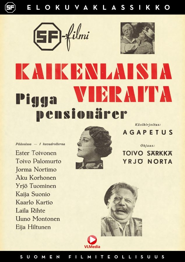 Kaikenlaisia vieraita - Plakáty