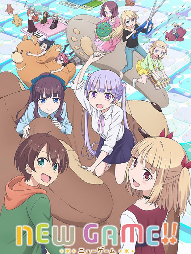 New Game! - New Game! - Season 2 - Posters