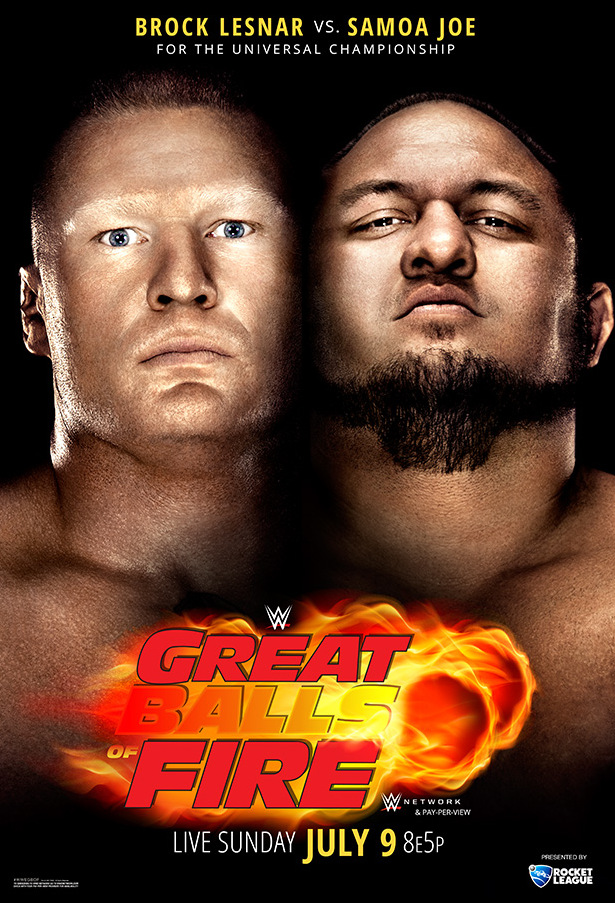WWE Great Balls of Fire - Cartazes