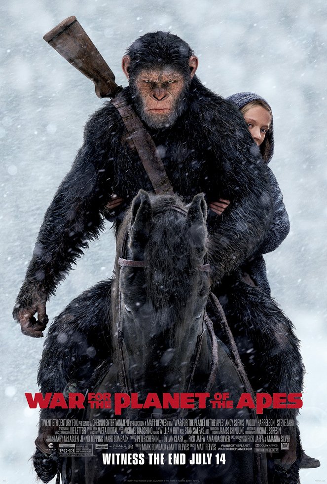 Wojna o planetę małp - Plakaty