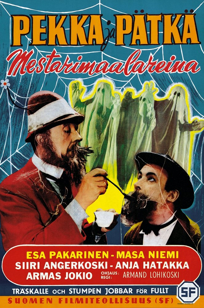 Pekka ja Pätkä mestarimaalareina - Posters