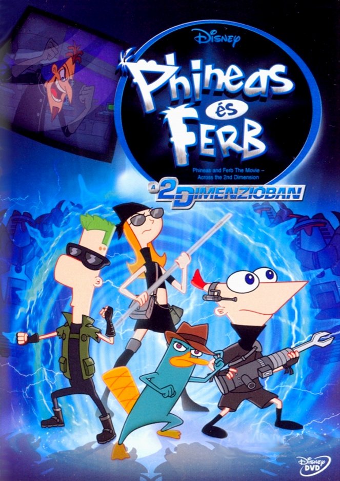 Phineas és Ferb - A film: A 2. dimenzió - Plakátok