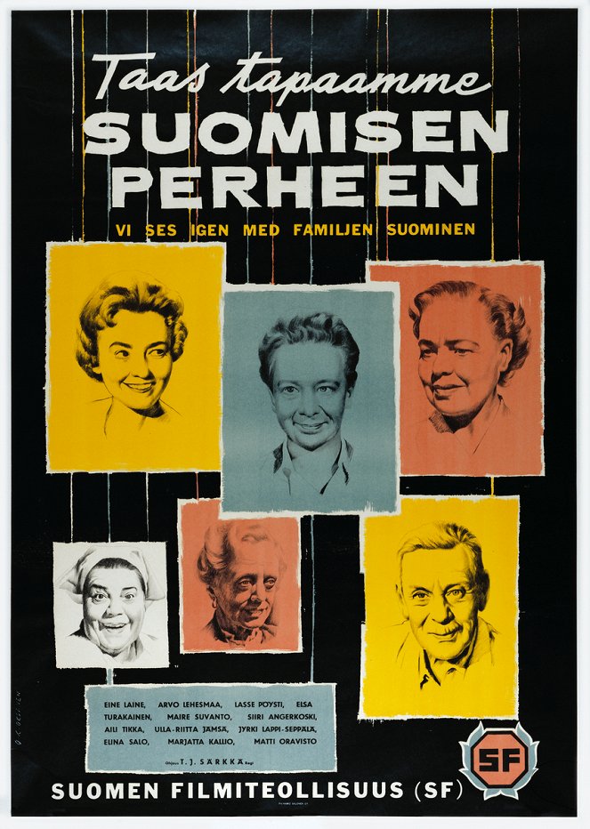 Taas tapaamme Suomisen perheen - Plakáty