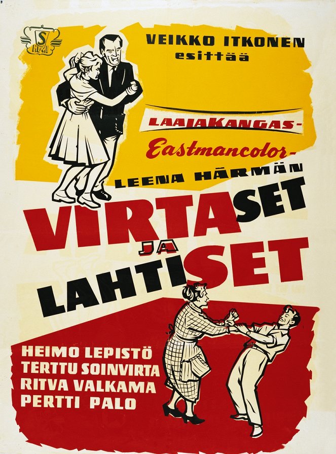 Virtaset ja Lahtiset - Plagáty