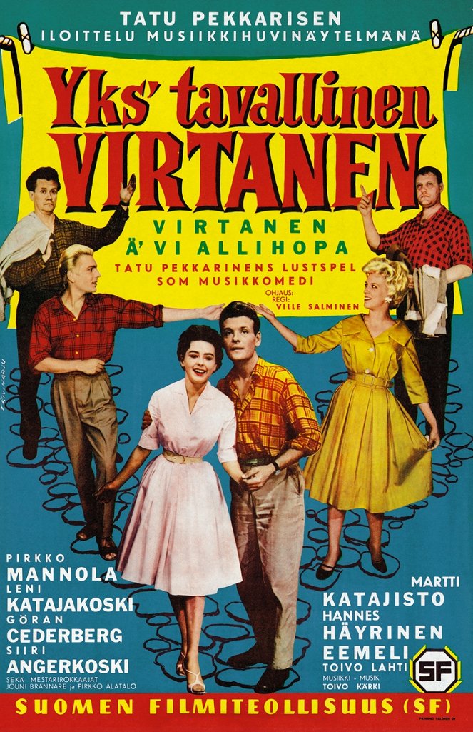 Yks' tavallinen Virtanen - Plagáty