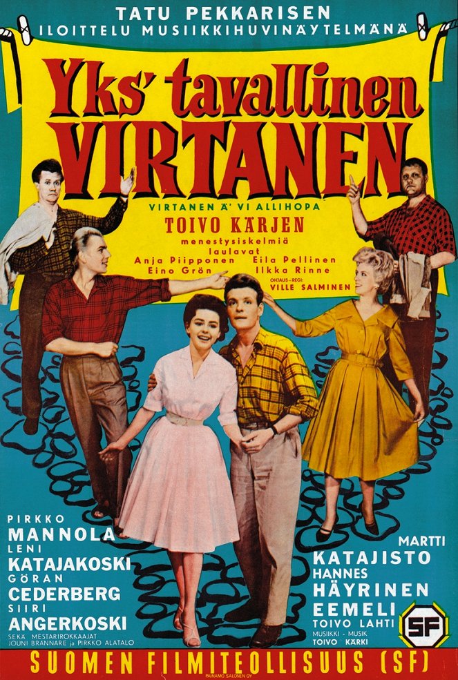 Yks' tavallinen Virtanen - Plakaty