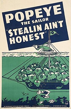 Stealin' Ain't Honest - Posters