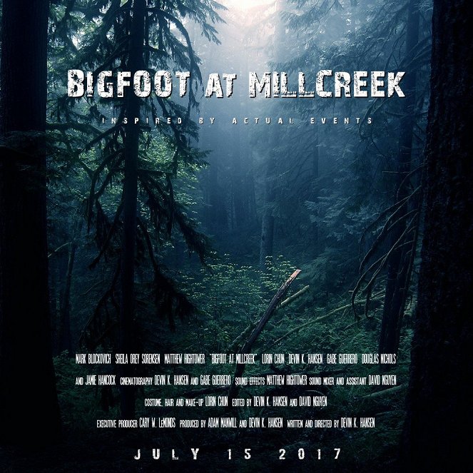 Bigfoot at Millcreek - Plakáty