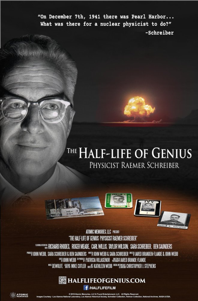 The Half-Life of Genius Physicist Raemer Schreiber - Plakaty