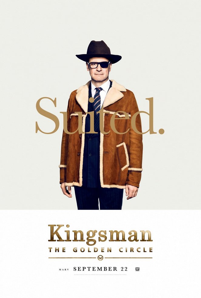 Kingsman: Kultainen kehä - Julisteet