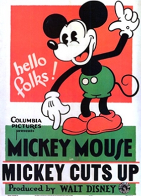 Mickey Cuts Up - Posters
