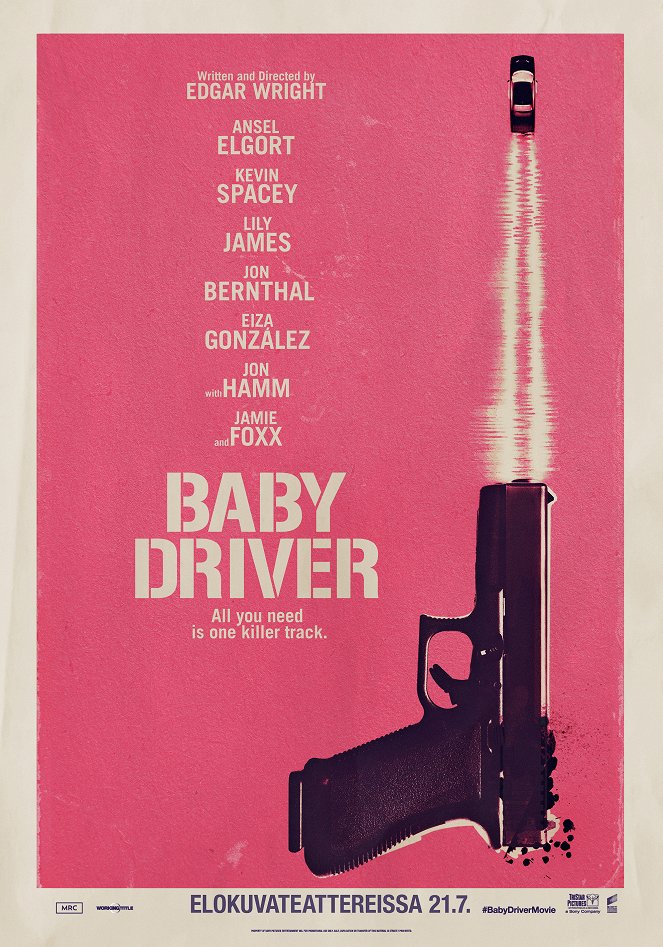Baby Driver - Julisteet