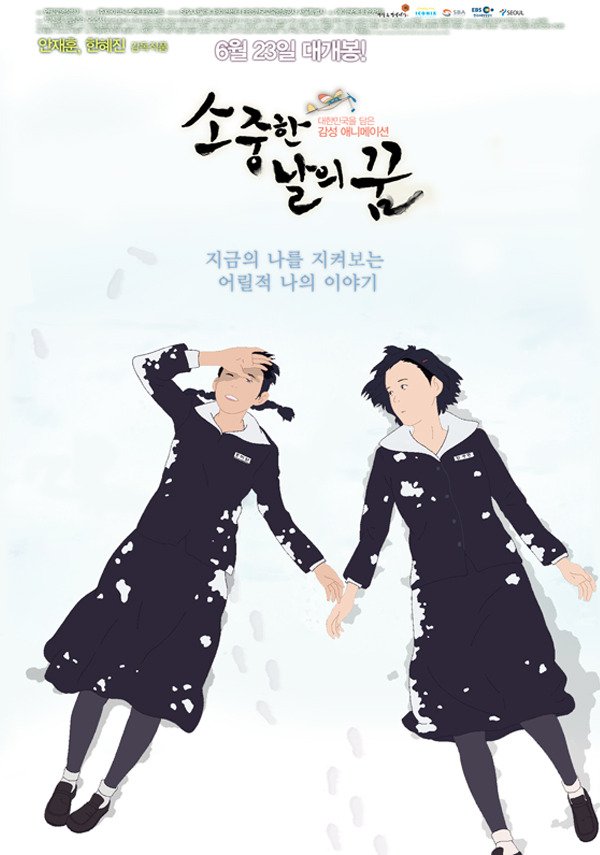 Sojoonghan nalui ggoom - Plakate