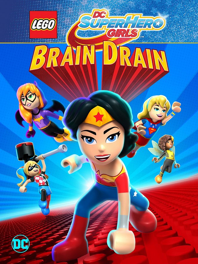 LEGO DC Superhrdinky: Brain Drain - Plakáty