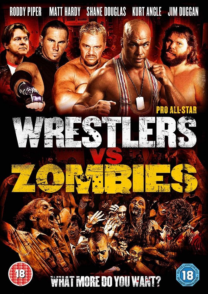 Pro All-Star Wrestlers vs Zombies - Posters