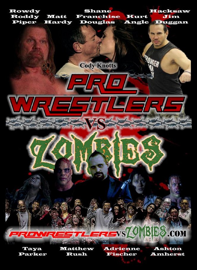 Pro Wrestlers vs Zombies - Plakaty