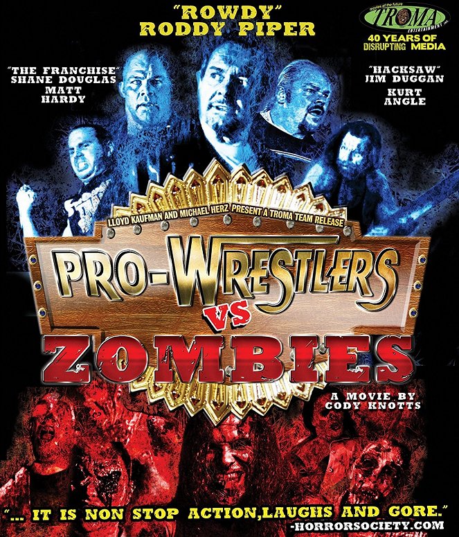 Pro Wrestlers vs Zombies - Posters