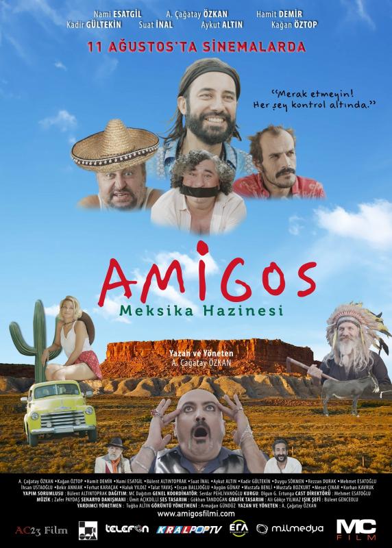 Amigos: Meksika Hazinesi - Plakaty