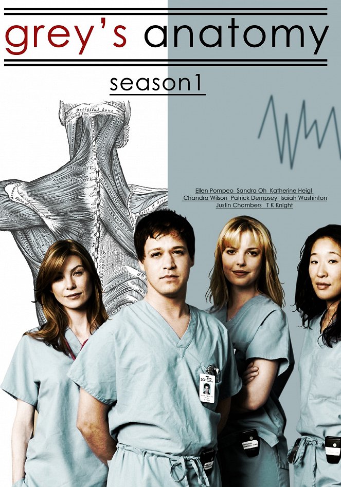 Anatomia de Grey - A Anatomia de Grey - Season 1 - Cartazes
