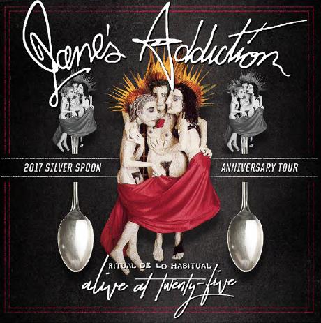 Janes Addiction Ritual De Lo Habitual Alive at Twenty Five - Carteles