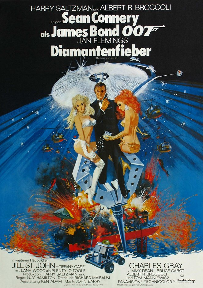 James Bond 007 - Diamantenfieber - Plakate