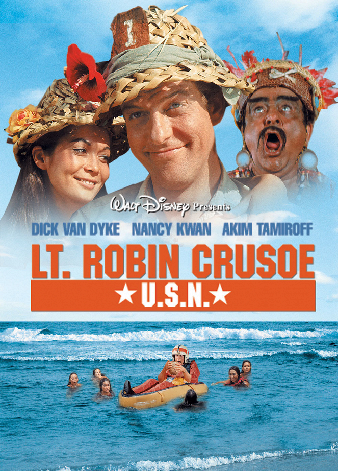 Lt. Robin Crusoe, U.S.N. - Carteles