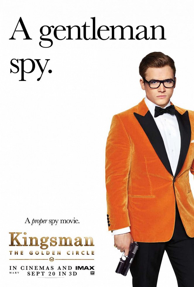 Kingsman: Az aranykör - Plakátok