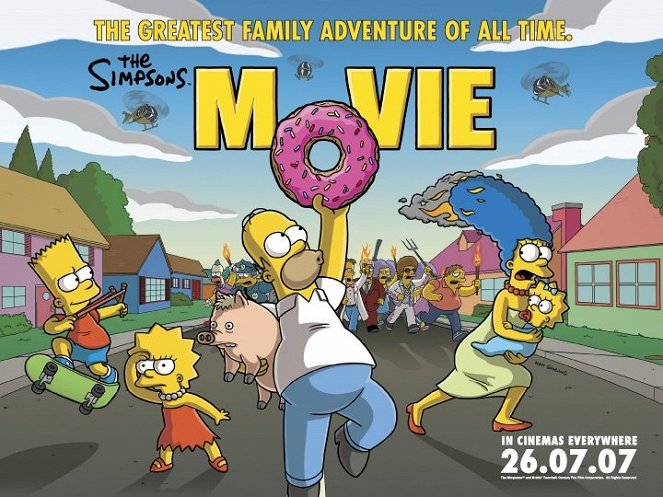 Die Simpsons: Der Film - Plakate