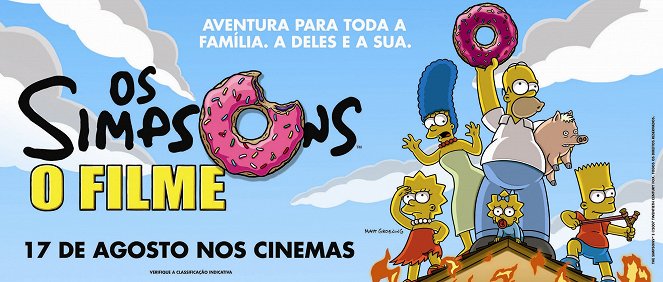 Os Simpsons: O Filme - Cartazes