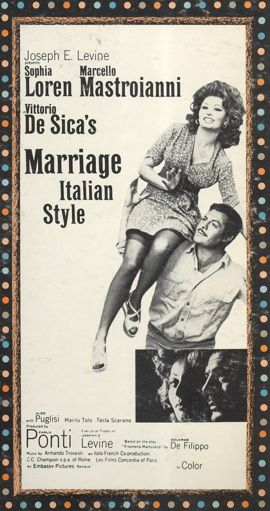 Manželství po italsku - Plakáty