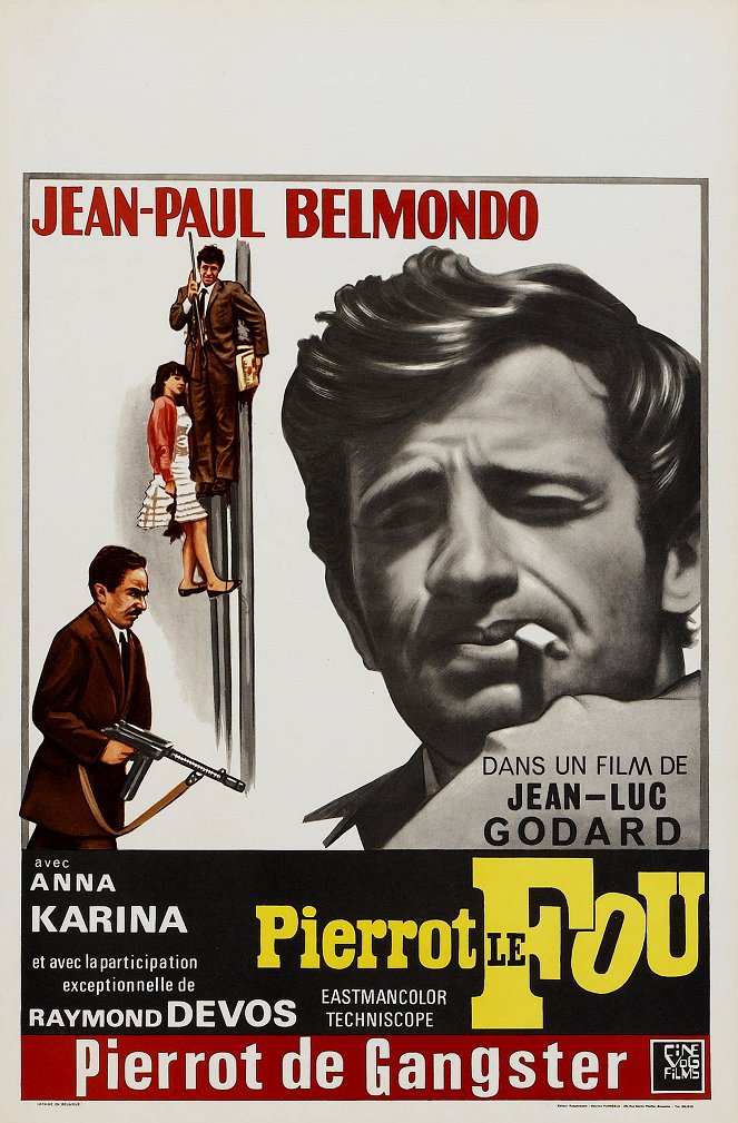 Pierrot le fou - Affiches