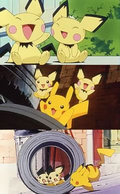 Pichu to Pikachu - Carteles