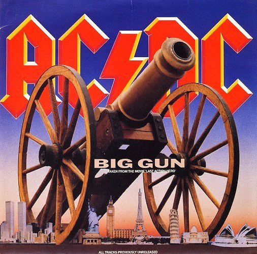 AC/DC - Big Gun - Plakátok