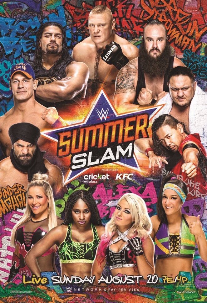 WWE SummerSlam - Affiches