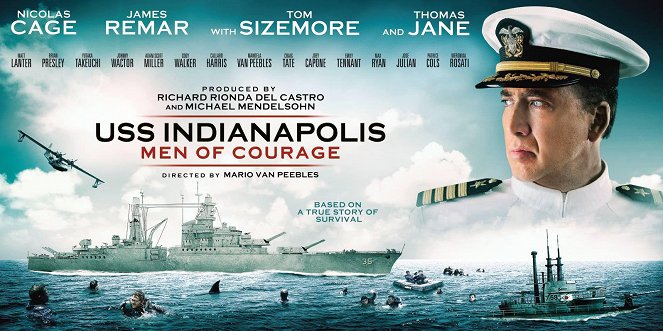 USS Indianapolis: Men of Courage - Carteles