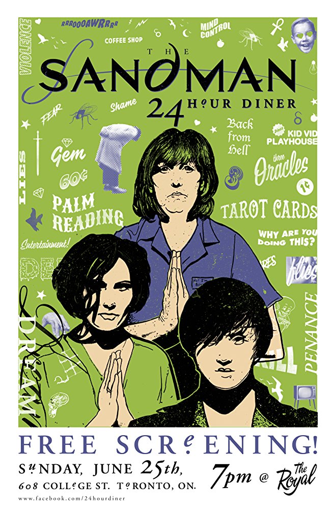 Sandman: 24 Hour Diner - Plakate