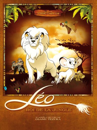 Léo, roi de la jungle - Affiches