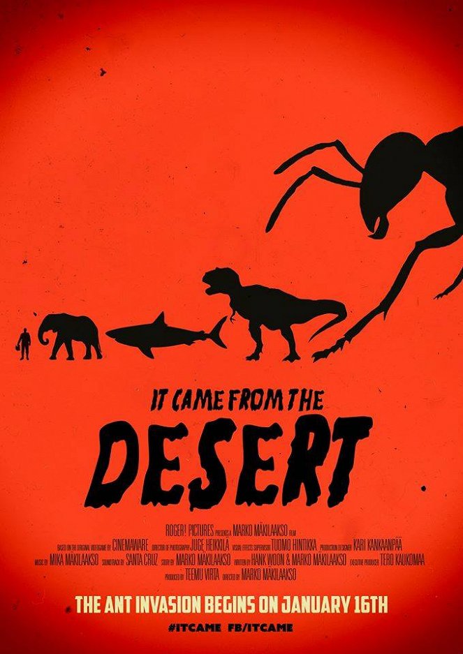 It Came From The Desert - Plakátok