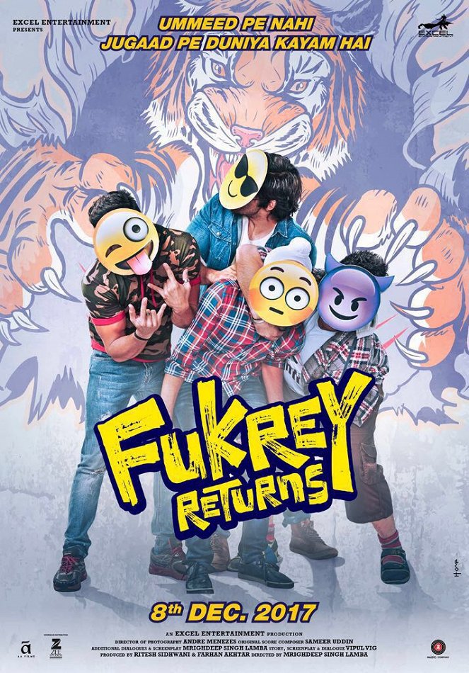 Fukrey Returns - Affiches