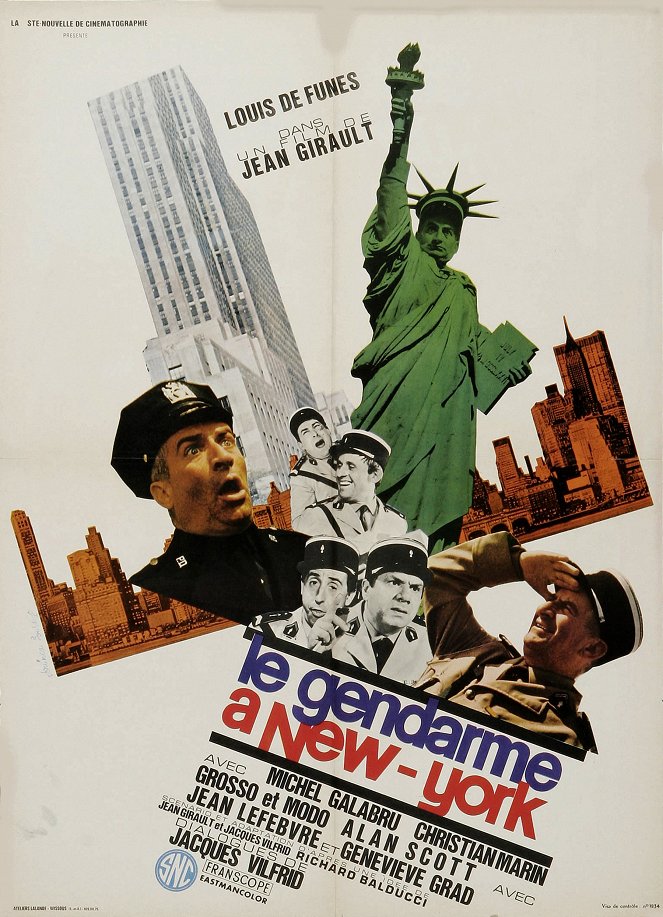 Le Gendarme à New York - Affiches