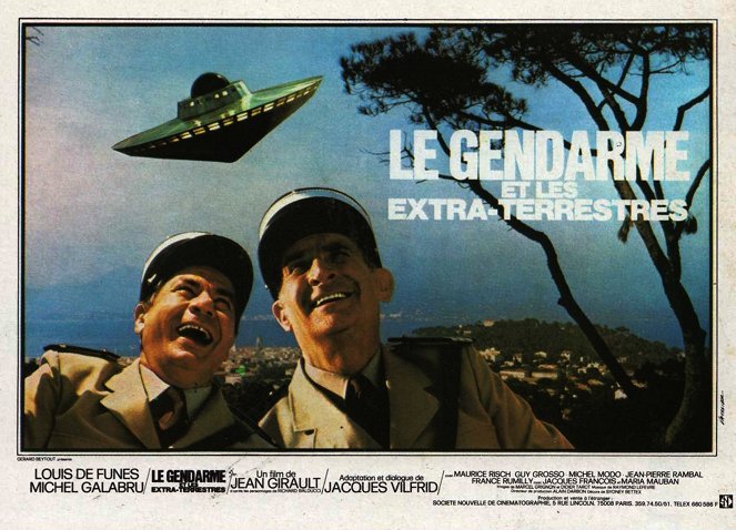 O Gendarme e os Extra-terrestres - Cartazes
