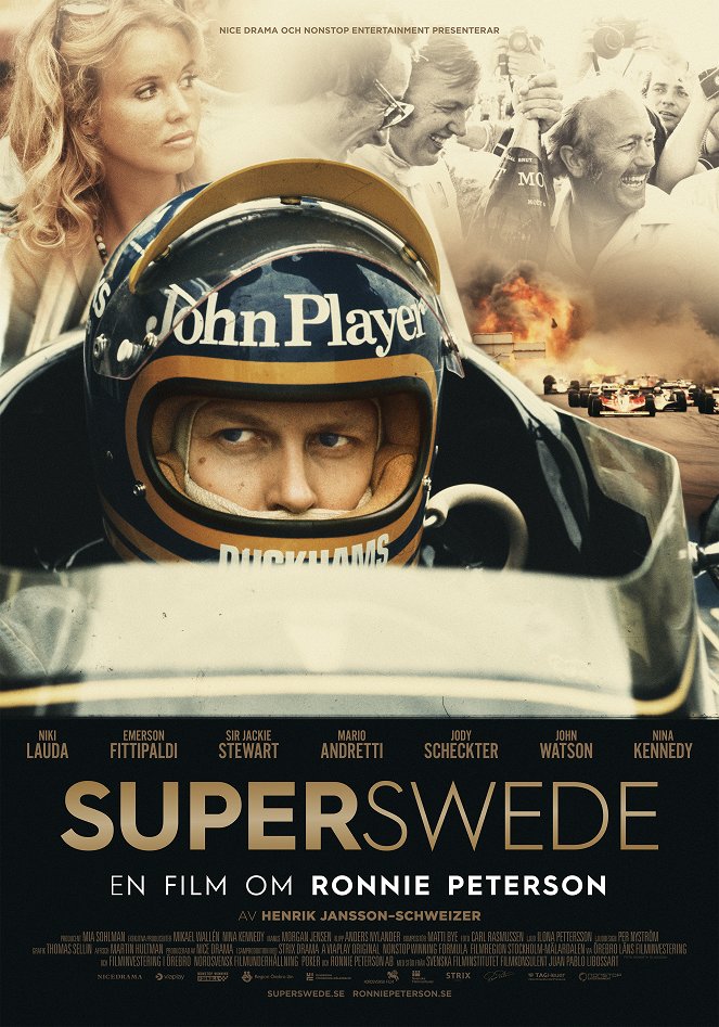 SuperSwede – Ronnie Petersonin tarina - Julisteet