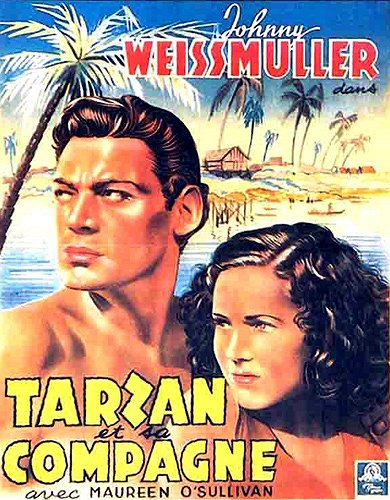 Tarzan et sa compagne - Affiches