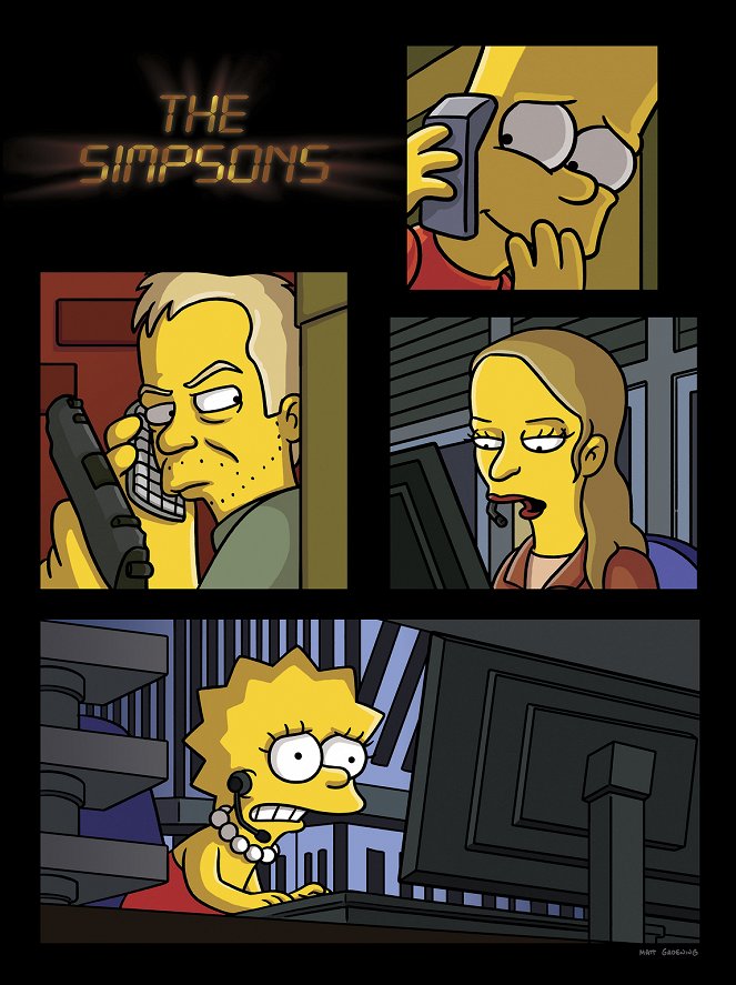 Die Simpsons - Season 18 - Die Simpsons - 24 Minuten - Plakate