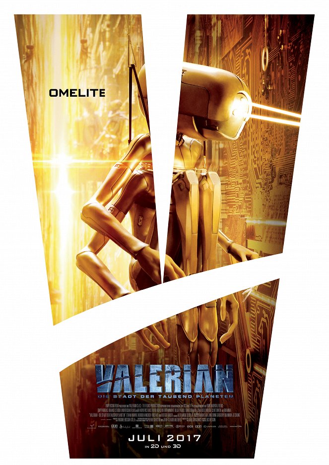 Valerian i miasto tysiąca planet - Plakaty