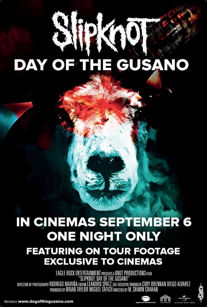Slipknot: Day of the Gusano - Cartazes