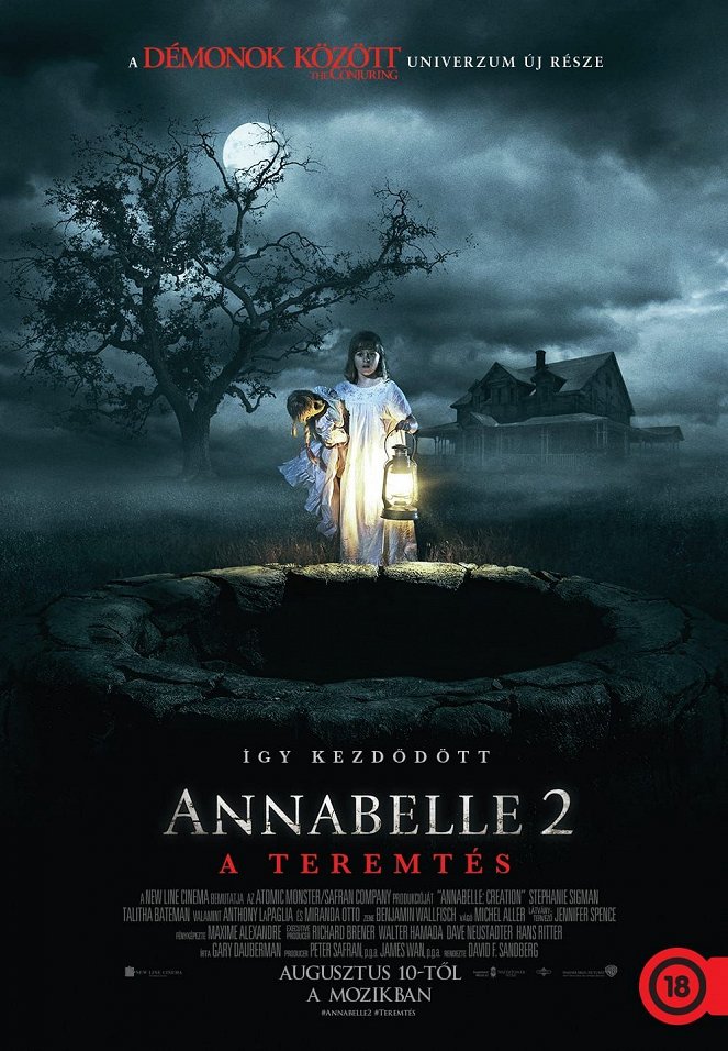 Annabelle 2. - A teremtés - Plakátok