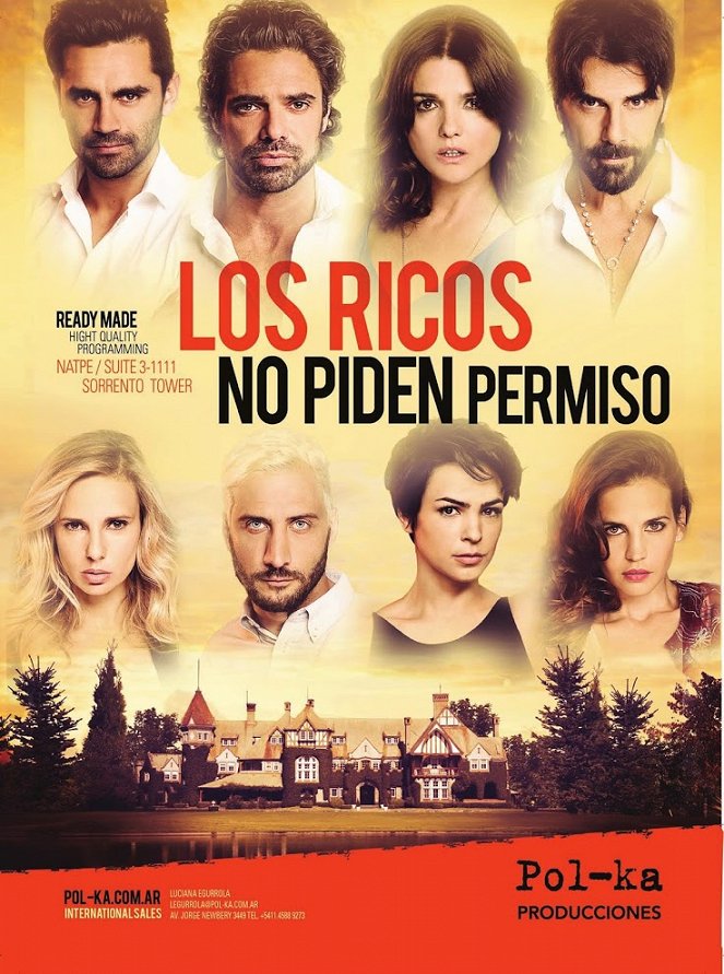 Los ricos no piden permiso - Posters