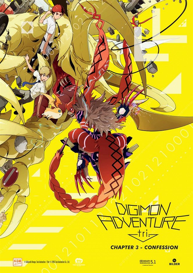 Digimon Adventure Tri. 3: Confession - Plakate