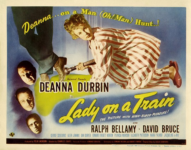 Lady on a Train - Posters
